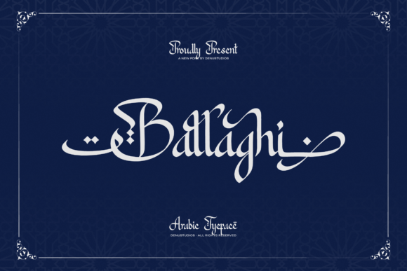 Ballaghi: A Display Typeface for Editorial Storytelling