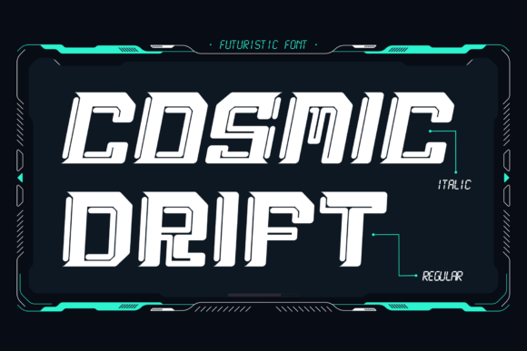 Cosmic Drift: A Font That Moves With Purpose