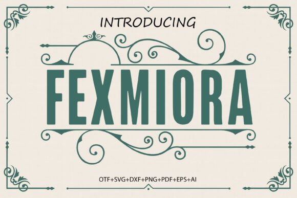 Fexmiora: A Font That Breathes Life Into Your Digital Brand