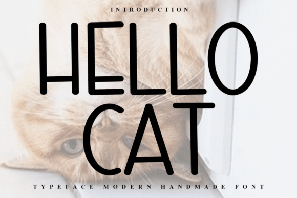 Hello Cat Brings Holiday Cheer to Display Typography Projects