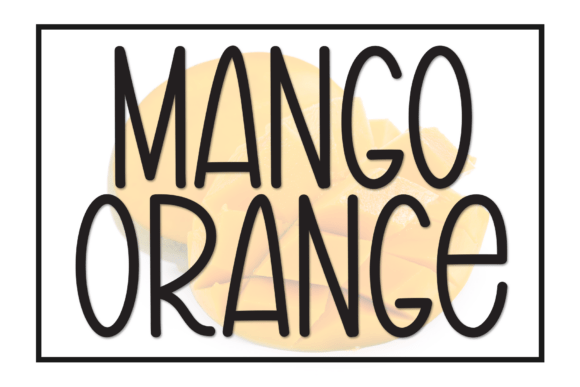 Mango Orange: The Font That Elevates Your Brand