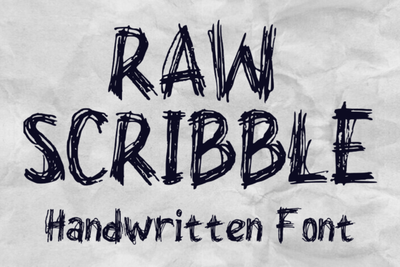 Raw Scribble Review: A Handwritten Font with Genuine Personality
