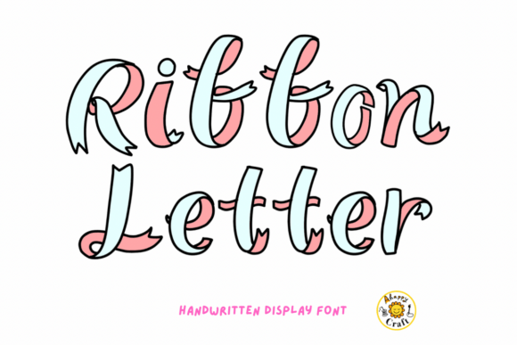 Ribbon Letter: A Versatile Display Font for Campaign Creativity