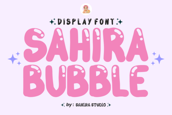 Sahira Bubble: A Display Font for Digital Branding and Web Design