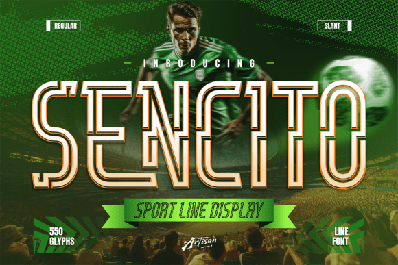 Sencito: A Modern Display Font for Bold Branding