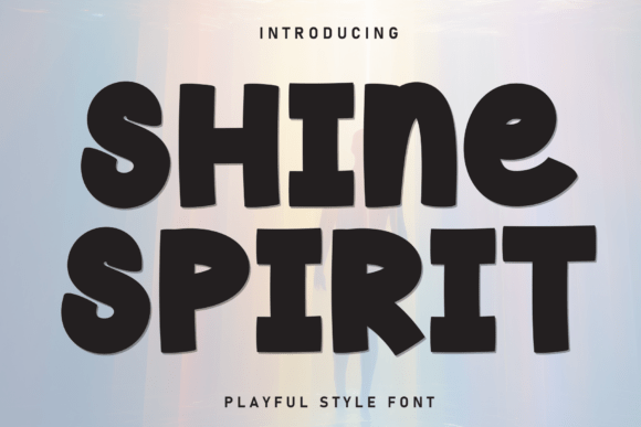 Shine Spirit: A Display Font for Bold Editorial Design