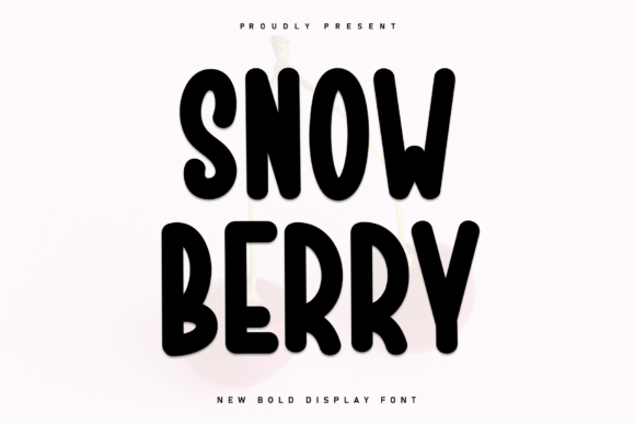 Snow Berry: A Playful Display Font for Modern Marketing