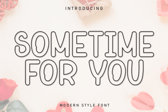 Sometime for You: A Handwritten Display Font with Editorial Charm