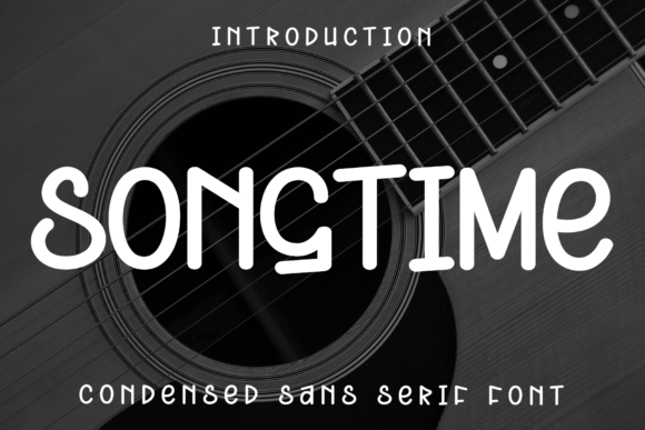 Songtime: A Modern Display Font for Elegant Branding