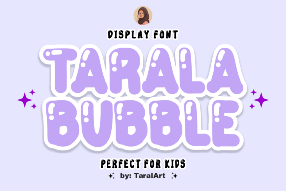Tarala Bubble: The Squishy Display Font for Fun Branding