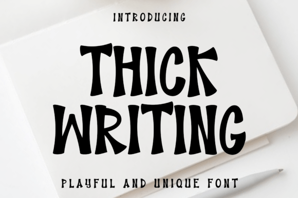 Thick Writing Font Review: A Designer's Take on This Elegant Display Typeface